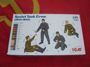 ICM35351  Soviet Tank Crew 1943-1945